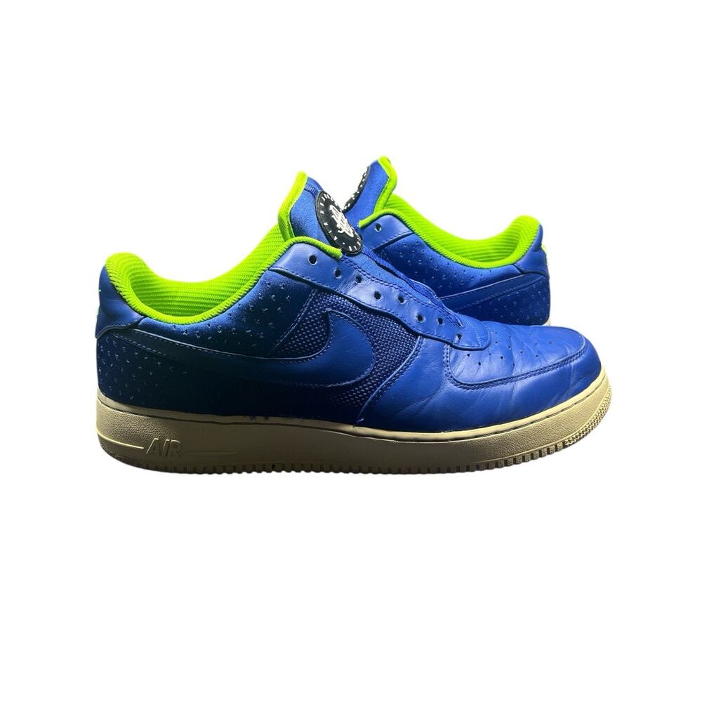 Nike x Undefeated Air Huarache Blue Green 354716‑441 Men’s 13 Retro Rare - Picture 2 of 14